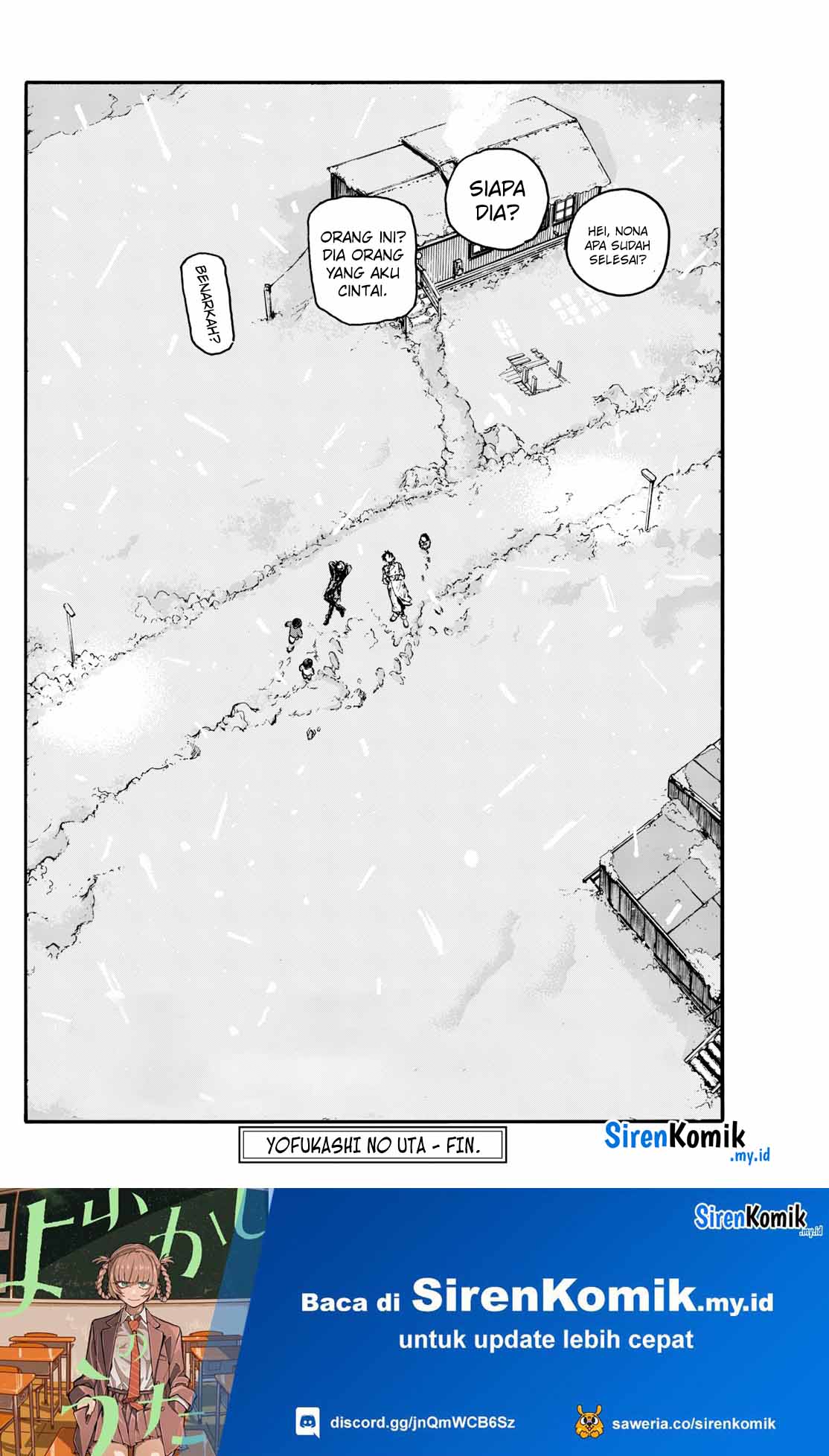 Yofukashi no Uta Chapter 200 End